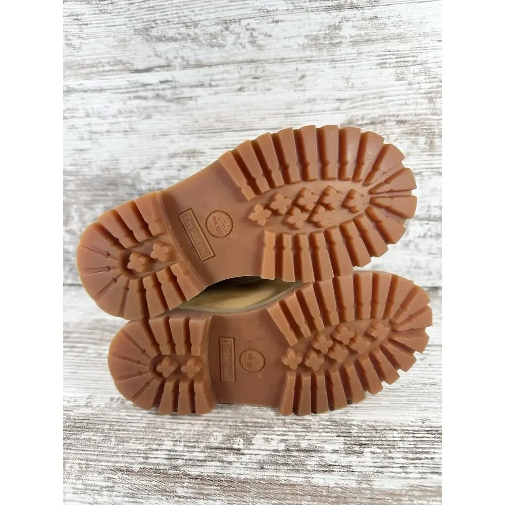 Toddler Timberland Premium Wheat Nubuck Boots Sz 9.5M